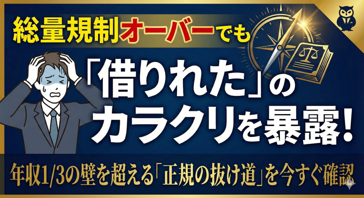 総量規制オーバーでも借りれた?知恵袋の口コミの真実と、法的に正しい2つの解決策